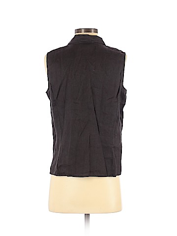 Ann Taylor Sleeveless Button-Down Shirt (view 2)