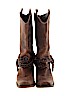 BED|STU 100% Leather Brown Boots Size 6 - photo 2