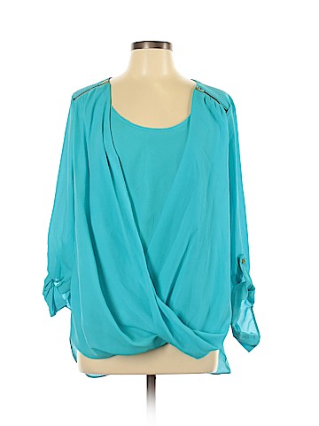 New Directions 3/4 Sleeve Blouse (view 1)