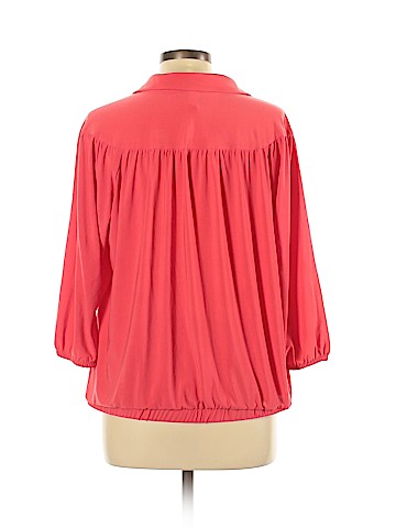 NY Collection 3/4 Sleeve Blouse (view 2)