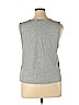 Banana Republic 100% Cotton Gray Sleeveless T-Shirt Size XL - photo 2