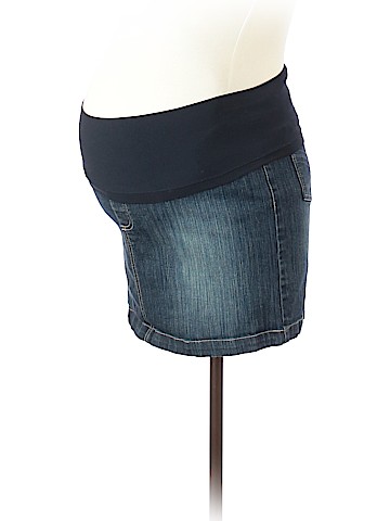 Motherhood Denim Skirt (view 1)