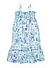 Hanna Andersson 100% Cotton Blue Dress Size 160 cm / US 14 - photo 2