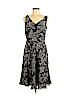 Ann Taylor LOFT 100% Silk Black Cocktail Dress Size 8 - photo 1
