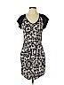 Rebecca Taylor 100% Rayon Tan Casual Dress Size 2 - photo 1