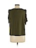 Worthington 100% Rayon Green Short Sleeve Top Size M (petite) - photo 2