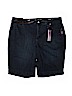 Gloria Vanderbilt Blue Denim Shorts Size 18 - photo 1