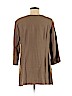 Soft Surroundings 100% Rayon Brown 3/4 Sleeve Blouse Size M (petite) - photo 2