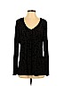 Karen Kane Black Long Sleeve Blouse Size M - photo 1