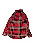 Old Navy Plaid Red Long Sleeve Button-Down Shirt Size 8 - photo 2