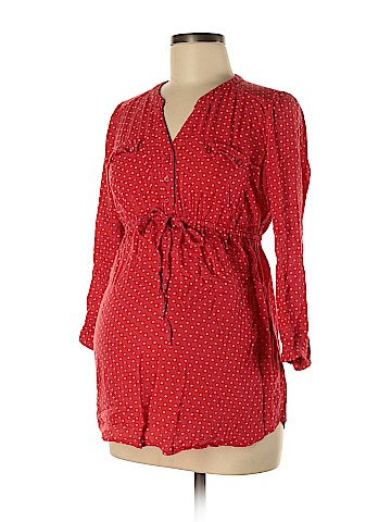 Motherhood 3/4 Sleeve Blouse (view 1)