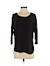 Club Monaco Black 3/4 Sleeve Top Size S - photo 1