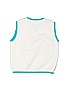 The Children's Place 100% Cotton White Sweater Vest 9-12 MO / 12 MO - photo 2