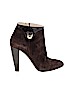 Gianfranco Ferre 100% Suede Brown Ankle Boots Size EU (IT) 39 / US 9 - photo 1