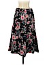 Ann Taylor LOFT 100% Rayon Black Casual Skirt Size M (petite) - photo 2