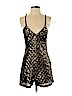 Kendall & Kylie 100% Polyester Gold Romper Size S - photo 1