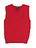 Polo by Ralph Lauren 100% Cotton Red Sweater Vest Size 7 - photo 1
