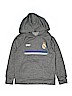 Real Madrid 100% Polyester Graphic Gray Pullover Hoodie Size M (youth) - photo 1