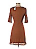 Silence and Noise Brown Casual Dress Size S - photo 2