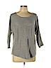 Moth 100% Acrylic Gray Pullover Sweater Size L - photo 1