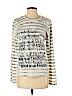 Comme des Garçons 100% Cotton Ivory Long Sleeve T-Shirt Size M - photo 1