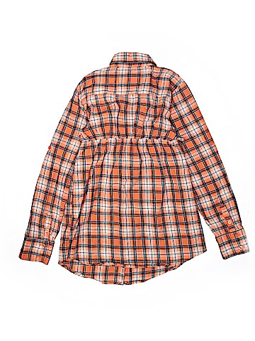 Justice Long Sleeve Button-Down Shirt (view 2)