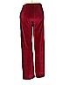 Burberry Red Velour Pants Size L - photo 2