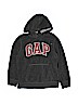 Gap Kids 100% Polyester Solid Gray Pullover Hoodie Size 10 - photo 1
