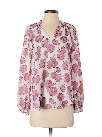 Ann Taylor Long Sleeve Blouse (view 1)