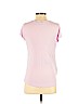 Ann Taylor LOFT 100% Rayon Pink Short Sleeve T-Shirt Size XS - photo 2