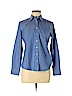 Lands' End 100% Cotton Blue Long Sleeve Button-Down Shirt Size 6 (petite) - photo 1