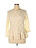 Joe Fresh Ivory 3/4 Sleeve Blouse Size XL - photo 1