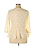 Joe Fresh Ivory 3/4 Sleeve Blouse Size XL - photo 2