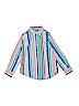 Ralph Lauren 100% Cotton Stripes Blue Long Sleeve Button-Down Shirt Size 6 - photo 1