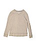 Old Navy 100% Cotton Solid Tan Sweatshirt Size 10 - 12 - photo 1