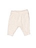 Little Planet 100% Cotton White Casual Pants Size Preemie - photo 1