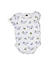 Janie and Jack 100% Cotton Blue Short Sleeve Onesie Size Newborn - photo 1