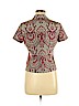 Jones New York Country Tan Short Sleeve Silk Top Size 6 (petite) - photo 2