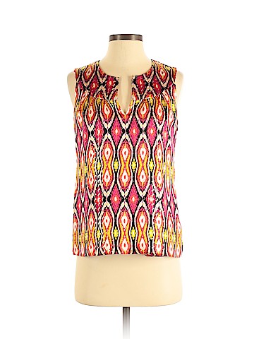 Tory Burch Sleeveless Silk Top (view 1)