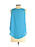 Alice + Olivia Blue Sleeveless Silk Top Size XS - photo 2