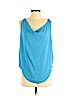 Alice + Olivia Blue Sleeveless Silk Top Size XS - photo 1