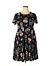 Assorted Brands Black Casual Dress Size XXL - photo 1