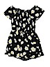 Justice Floral Black Romper Size 18 - photo 1