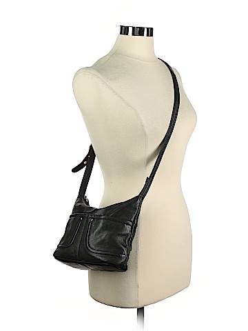 Stone Mountain Leather Crossbody Bag (view 2)
