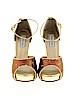 Touch Ups Gold Heels Size 8 1/2 - photo 2