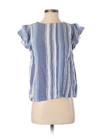 Calvin Klein Short Sleeve Blouse (view 1)