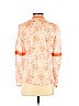 Tory Burch 100% Cotton Orange Long Sleeve Blouse Size 2 - photo 2
