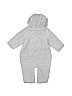 Baby Gap Solid Gray One Piece Snowsuit Size 3-6 mo - photo 2