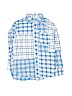 Gap Kids 100% Cotton Blue Long Sleeve Button-Down Shirt Size 8 - photo 1
