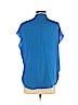 Vince. 100% Polyester Blue Short Sleeve Blouse Size XXS - photo 2